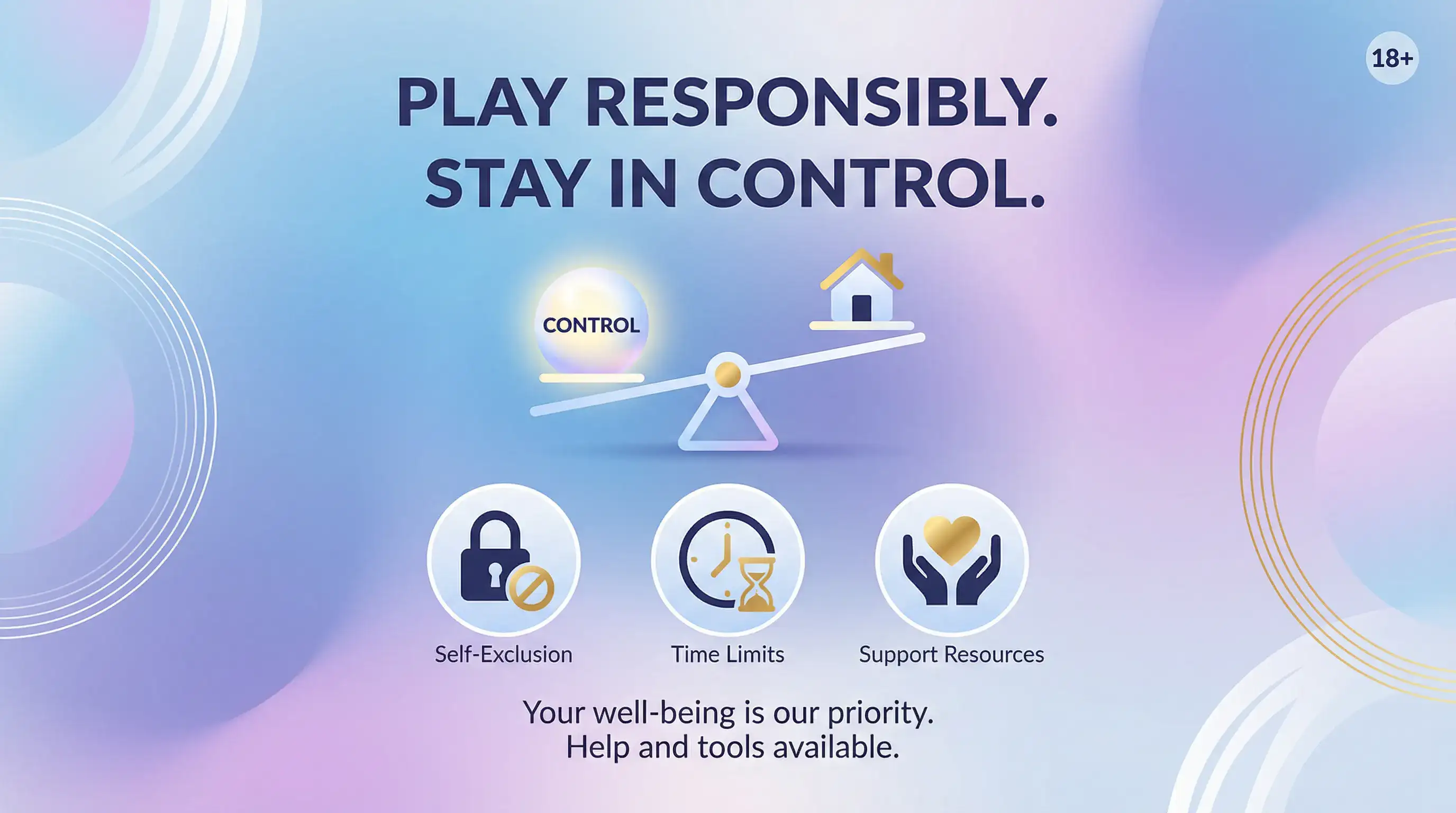 Jogo responsável ferramentas de autocontrole